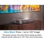 Optoma CinemaX P2 Smart 4K UHD Laser Projector for Home Theater 3000 Lumens Superior Image with Laser & 6-Segment Color Wheel