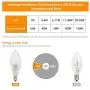 Albrillo E12 LED Candelabra Light Bulbs, LED Bulbs Daylight, LED Ceiling Fan Light Bulbs, 40 Watt Equivalent, Candelabra Base, Chandelier Light Bulbs, Non-Dimmable, 4 Pack