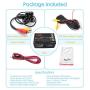 Rear View Camera, 12V 8 LED Backup Camera Night Vision Waterproof 150° View Angle, HD Reversing Camera with Parking Guidelines Mirror Image, Universal for 12V Car/Minitruck/RV/SUV/Minivan/Camper