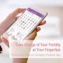Easy@Home Smart Basal Thermometer, Large Screen and Backlit, FSA Eligible, Period Tracker with Premom(iOS & Android) - Auto BBT Sync, Charting, Coverline & Accurate Fertility Prediction #EBT-300