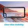 ULAK iPod Touch 7 Case,iPod Touch 6 & 5 Case, Clear Slim Hybrid Bumper TPU/Scratch Resistant Hard PC Back / Corner Shock Absorption Case for Apple iPod Touch 5th 6th 7th Generation, Black
