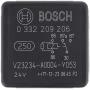 Bosch Automotive 0332209206 5 Pins, 24 V, 20/10 A, Changeover Mini Relays