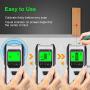 Stud Finder 5 in 1 Multi-function Upgraded Smart Stud Sensor, Wall Scanner with Battery for the Center & Edge of Metal, Studs and AC Wire, Pipe Detector for Walls