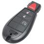 JalopyTrade Pair New Remote Compatible with 2009-2012 Dodge RAM 1500 2500 3500 Pickup Remote Start KEYLESS Remote Key FOB FOBIK + ONE Free Lanyard (2-DO-BL-LY)