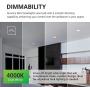 Sunco Lighting 12 Pack 4 Inch Slim LED Downlight with Junction Box,10W=60W, 650 LM, Dimmable, 4000K Cool White, Recessed Jbox Fixture, Simple Retrofit Installation - ETL & Energy Star
