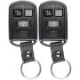 KeylessOption Keyless Entry Remote Car Key Fob for 2003 2004 2005 Kia Sorento Kia Sedona PLNBONTEC-T009 (Pack of 2)