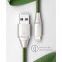 iPhone Charger Xcentz 3ft 2 Pack, MFi Certified Lightning Cable, High-Speed iPhone Charger Cable Durable Braided Charging Cord for iPhone X/XS/XR/XS Max/8/7/7 Plus/6/5s, iPad Mini/Air, Green