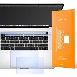UPPERCASE GhostCover Touch Premium Touch Bar and Trackpad Protector with Matte Finish Compatible with Latest 2020+ MacBook Pro 13'' and Early 2020 Version (2PK)