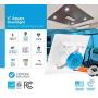 PARMIDA 4 inch Dimmable LED Square Recessed Retrofit Lighting, Easy Downlight Installation, 9W (65W Eqv.), 600lm, Ceiling Can Lights, Energy Star & UL-Listed, 5 Year Warranty, 5000K - 12 Pack