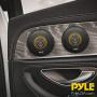 Car Two Way Speaker System - Pro 6.5 Inch 240 Watt 4 Ohm Mid Tweeter Component Audio Sound Speakers For Car Stereo w/ 30 Oz Magnet Structure, 2.25” Mount Depth Fits Standard OEM - Pyle PLG6.2 (Pair)