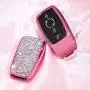 Royalfox(TM) Luxury 3 4 Buttons 3D Bling Smart keyless Entry Remote Key Fob case Cover for Mercedes-Benz E-Class S-Class W213 2016 2017 2018 2019,with Keychain (Pink) Royalfox(TM) Luxury 3 4 Buttons 3D Bling Smart keyless Entry Remote Key Fob case Cover for Mercedes-Benz E-Class S-Class W213 2016 2017 2018 2019,with Keychain (Pink)
