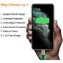 iPhone Charger, AOLIPLUS 6FT LED Lightning Cable [Apple MFi Certified ] USB Charging/Sync Lightning Cord Compatible with iPhone SE 11 11 Pro 11 Pro Max Xs MAX XR X 8 7 6S 6 5, iPad and More - Green