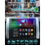 Android 10.0 Car Radio Bluetooth Double 2 Din Car Stereo with Backup Camera Standard in Dash 7 inch Capacitive Touch Screen 2Din Head Unit Support GPS WiF 4G USB SD Mirror Link Steering Wheel Control