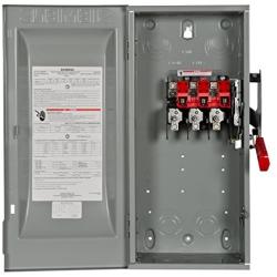 Siemens HNF363 100-Amp 3 Pole 600-volt 3 Wire Non-Fused Heavy Duty Safety Switches