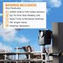 Brinno BCC2000 | Construction & Outdoor Security Time Lapse Camera Trio Bundle Pack | Includes: TLC2000 Camera, Industrial Clamp, & Weather-Resistant Case | 1-Year Battery Life | 1080P