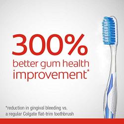 Colgate Gum Health Extra Soft Toothbrushes with Floss-Tip Bristles, 4 Count