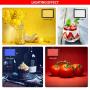 PHOPIK Dimmable Led Video Light, 5600K USB 88 Led Lighting Kit, Color Led Studio Light with Adjustable Tripod, for Desktop/Low Angle Shooting, YouTube Video, Laptop Video Conferencing -2 Packs