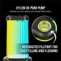 Corsair Hydro X Series XD5 RGB Pump/Reservoir Combo - D5 PWM Pump - 330ml Reservoir - Ten Individually Addressable RGB LEDs - Temperature Sensor - Black