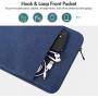 MoKo 11 Inch Tablet Sleeve Bag Carrying Case Fits iPad Pro 11, iPad 8th 7th Generation 10.2, iPad Air 4 10.9, iPad Air 3 10.5, iPad 9.7, Galaxy Tab A 10.1, Tab S6 Lite, S7, Fit Smart Keyboard