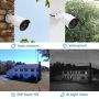 Reolink 5MP PoE Camera (Pack of 2) Outdoor Indoor Video Surveillance Work with Google Assistant, IP Security IR Night Vision Motion Detection Sound Support SD Card Slot RLC-410-5MP