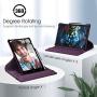 Fintie Rotating Case for Samsung Galaxy Tab S6 Lite 10.4 2020 Model SM-P610 (Wi-Fi) SM-P615 (LTE), [Built-in S Pen Holder] 360 Degree Swivel Stand Cover Auto Sleep/Wake, Purple
