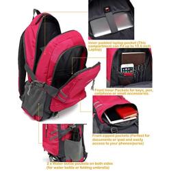 School Backpack BookBag for Student College Travel Hiking Fit Laptop Up to 15.6 Inch
