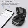 Wireless Earbuds, Upgraded Boltune Bluetooth V5.2 in-Ear Stereo Wireless Headphones USB-C Quick Charge Bluetooth Earbuds IPX8 40Hours Playing Time