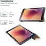 ProCase Galaxy Tab A 8.0 2017 T380 T385 Case (Old Model), Slim Light Smart Cover Stand Hard Shell Case for 8.0 inch Galaxy Tab A Tablet 2017 T380 T385 -Gold