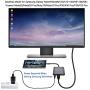 Manifun USB C to HDMI multiport Adapter, Thunderbolt 3 to HDMI 4K Port, USB 3.0 Port, USB C Power Charging Port Compatible MacBook Pro, MacBook, Samsung Galaxy S9/S10/ S20/ Note 9/Note 10/Note 20