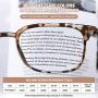 NOVIVON 5-Pack Blue Light Blocking Reading Glasses, Fashion Square Nerd Readers for Men/Women Anti UV Ray Computer Eyeglasses