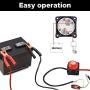Audew Battery Disconnect Switch, 12V - 48V Compatible Battery Power Cut Master - Waterproof Switch Disconnect Isolator for Car RV Boat Truck ATV Vehicles (On/Off)