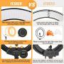 18 Inch Ring Light with Tripod Stand iPad Holder LED Ringlight Color Temperature 3200K to 5500K Makeup Ringlights with Phone Holder Carry Bag Camera Video Shoot Selfie Portrait