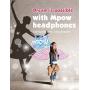 Kids Headphones Girls, Mpow CHE1 Wired Headphones for Kids Teens Children with Volume Limit 94dB, Foldable Adjustable On Ear Headphones for School, Travel, Compatible with Cellphones, Tablets, PC