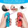 Joycon Joystick Replacement, (4 Pack) Switch Analog Stick Parts for Nintendo Switch Joy Con, Controller Repair Kit Include 4 Thumb 3D Sticks,2 Metal Buckles,2 Screwdriver,Pry Tools,6 Thumbstick Grips