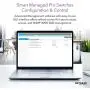NETGEAR 48-Port Gigabit Ethernet Smart Switch (GS748T) - Managed with 4 x 1G SFP, Desktop/Rackmount, and ProSAFE Limited Lifetime Protection