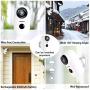 Wireless Rechargeable Battery Powered WiFi Camera, Home Security Camera, Night Vision, Indoor/Outdoor, 1080P Video with Motion Detection, 2-Way Audio, Waterproof, compatible with Cloud Storage/SD Slot