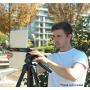 KobraTech iPad Tripod Mount - TabMount 360 - iPad Mount for Tripods with Ball Head & Bluetooth Remote Shutter