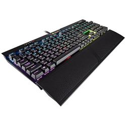 Corsair K70 RGB MK.2 Rapidfire Mechanical Gaming Keyboard - USB Passthrough & Media Controls - Fastest & Linear - Cherry MX Speed - RGB LED Backlit