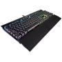 Corsair K70 RGB MK.2 Rapidfire Mechanical Gaming Keyboard - USB Passthrough & Media Controls - Fastest & Linear - Cherry MX Speed - RGB LED Backlit