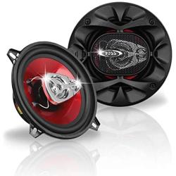 BOSS Audio Systems CH5530 5.25 Inch Car Speakers - 225 Watts of Power Per Pair, 112.5 Watts Each, Full Range, 3 Way, Sold in Pairs