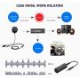 Mpow Ground Loop Noise Isolator for Car Audio/Home Stereo System with 3.5mm Audio Cable (Black)