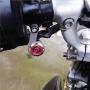 Red LED Motorcycle Switch Horn ON-Off Headlight Fog Light Handlebar Adjustable Mount Waterproof Switches Button DC12V momentary Actions Cycling Retail