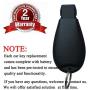 Key Fob Compatible for 2008-2010 Chrysler 300, 2008-2012 Dodge Challenger, 2008-2012 Dodge Charger, SaverRemotes 4 Button Remote Control Replacement for M3N5WY783X IYZ-C01C