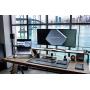 LaCie Mobile Drive, 2 TB, External Hard Drive HDD – Moon Silver, USB-C USB 3.0, with Rescue Services (STHG2000400)