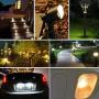 12 Volt 7 Watt Low Voltage T5 Landscape Bulb - Landscape Light Bulbs - Low Voltage Landscape Light Bulbs - 10 Pack