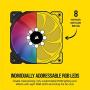 Corsair iCUE SP120 RGB Pro Performance 120mm Fan, Single Pack