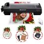 13 inches Laminator, Blusmart Multiple Function A3 Laminator with 25 Laminating Pouches, Paper Cutter, Corner Rounder Laminate for A3,A4,A5,A6