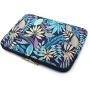 KAYOND Canvas Water-Resistant for 11-11.6 Inch Laptop Sleeve Case Bag (11-11.6 Inches, Forest Series Bule)