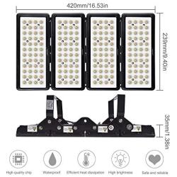 Viugreum 10 Pack 200W Outdoor Flood Lights LED Stadium Lights, 20000 Lumen Warm White 3000K 60° Beam Angle LED Spot Light, IP67 Waterproof Security Work Lights Long Distance Lighting