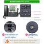 Office Monaural Headset with Microphne RJ9 Plug for Cisco IP Phones 794X 796X 797X 69XX Series and 8811,8841,8851,8861,8941,8945,8961,9951,9971 etc